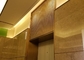 Alambre ornamental Mesh For Elevators Hall Lobby de los Ss 304 de oro